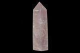 Polished Rose Quartz Obelisk - Madagascar #170737-1